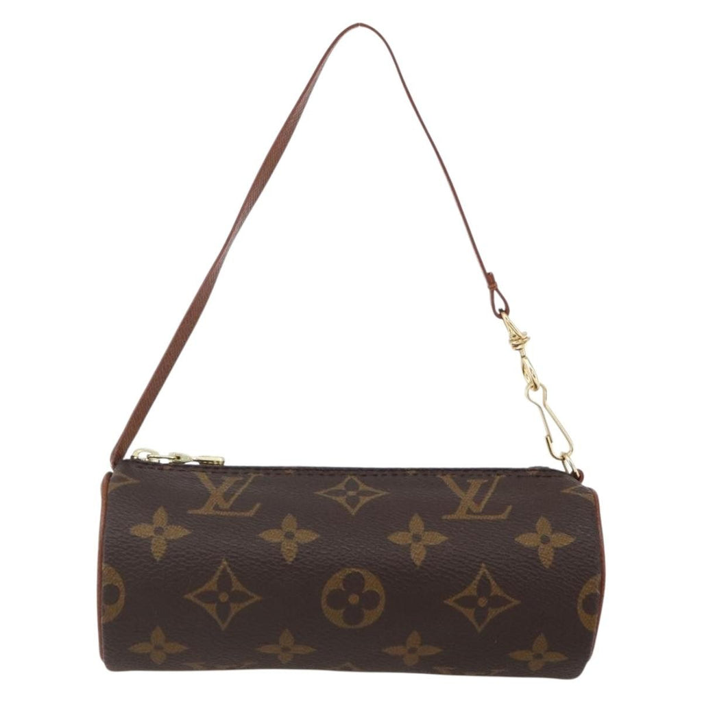 Louis Vuitton Papillon Pochette Monogram Canvas Brown Canvas Clutche & Pouche Bag (Pre-Owned)