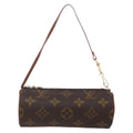 Louis Vuitton Papillon Pochette Monogram Canvas Brown Canvas Clutche & Pouche Bag (Pre-Owned)