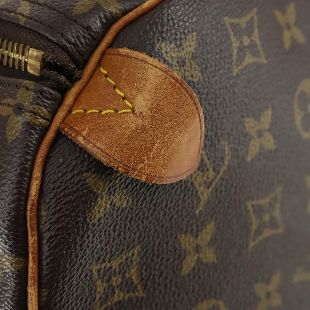 Louis Vuitton Keepall Bag Monogram Canvas Brown Canvas Travel Bag Bag (Pre-Owned)