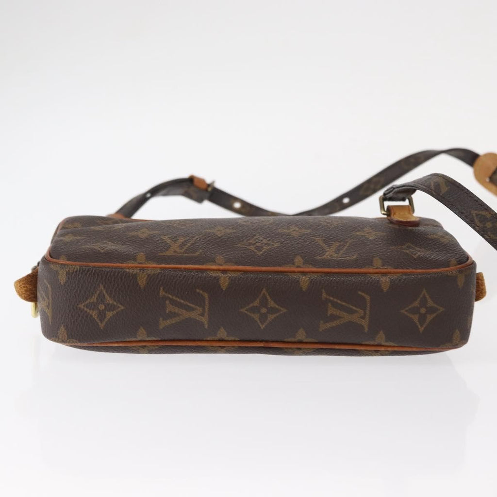 Louis Vuitton Pochette Marly Bandouliere Bag Monogram Canvas Brown Canvas Shoulder Bag Bag (Pre-Owned)