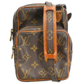 Louis Vuitton Amazone Bag Monogram Canvas Brown Canvas Shoulder Bag Bag (Pre-Owned)