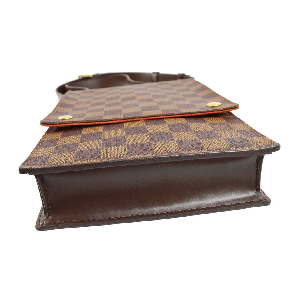 Louis Vuitton Portobello Messenger Damier Brown Canvas Shoulder Bag Bag (Pre-Owned)