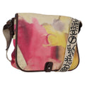 Chanel Flower Power Messenger Bag Multicolor Printed Nubuck Multicolour Suede Shoulder Bag Bag (Pre-Owned)