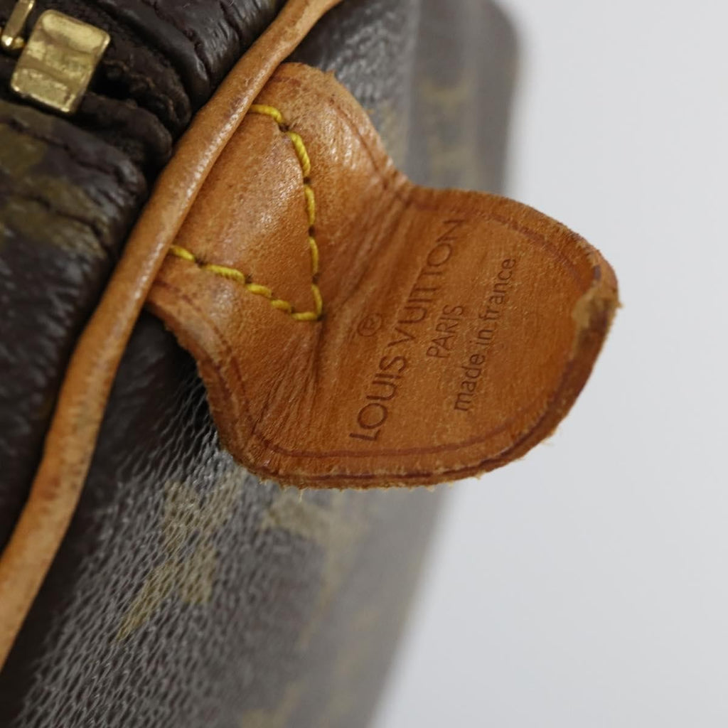 Louis Vuitton Keepall Bag Monogram Canvas Brown Canvas Travel Bag Bag (Pre-Owned)
