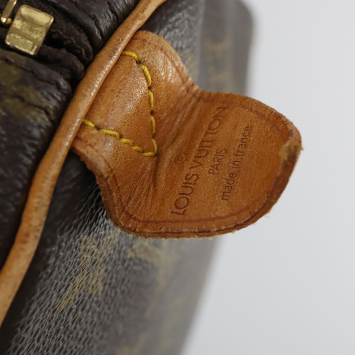 Louis Vuitton Keepall Bag Monogram Canvas Brown Canvas Travel Bag Bag (Pre-Owned)