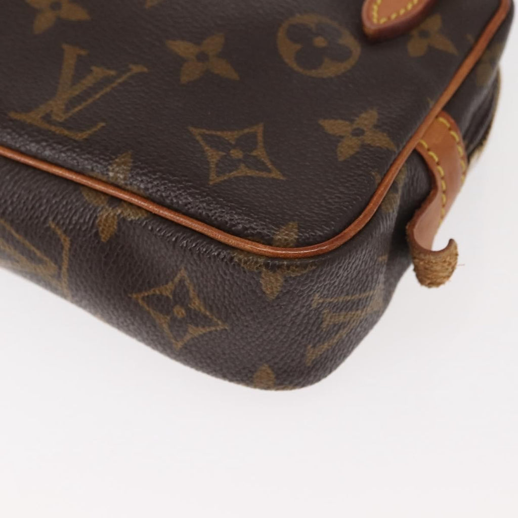 Louis Vuitton Pochette Marly Bandouliere Bag Monogram Canvas Brown Canvas Shoulder Bag Bag (Pre-Owned)