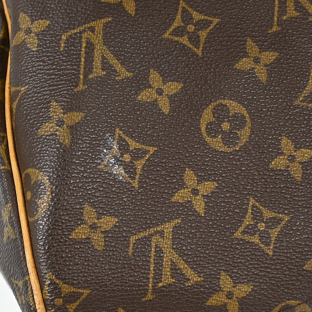 Louis Vuitton Keepall Bag Monogram Canvas Brown Canvas Travel Bag Bag (Pre-Owned)