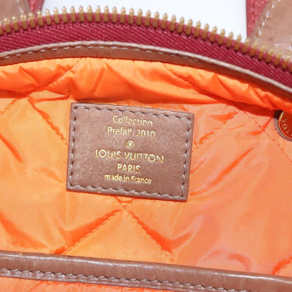 Louis Vuitton Aviator Handbag Limited Edition Monogram Jacquard Burgundy Canvas Handbag (Pre-Owned)