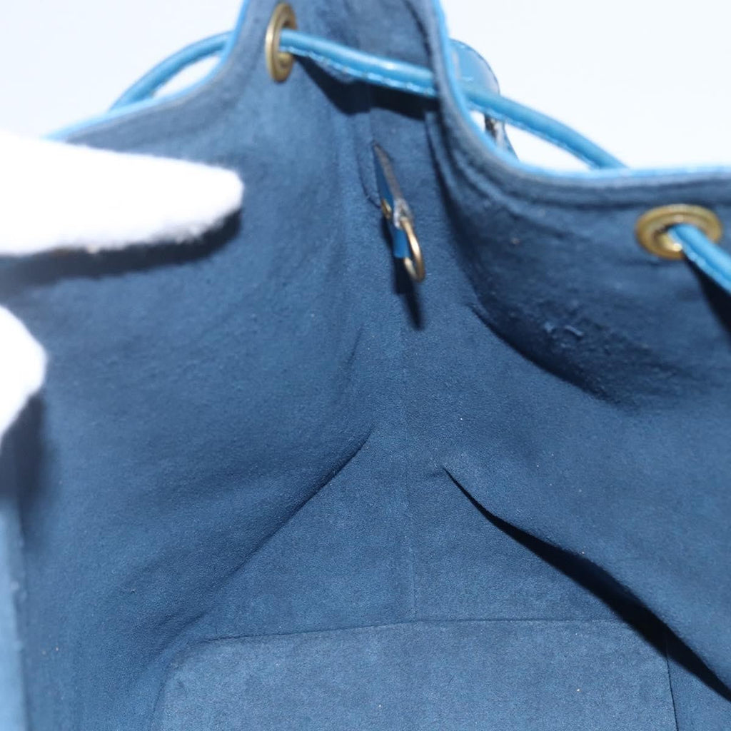 Louis Vuitton Noe Handbag Epi Leather Blue Leather Shoulder Bag Bag (Pre-Owned)