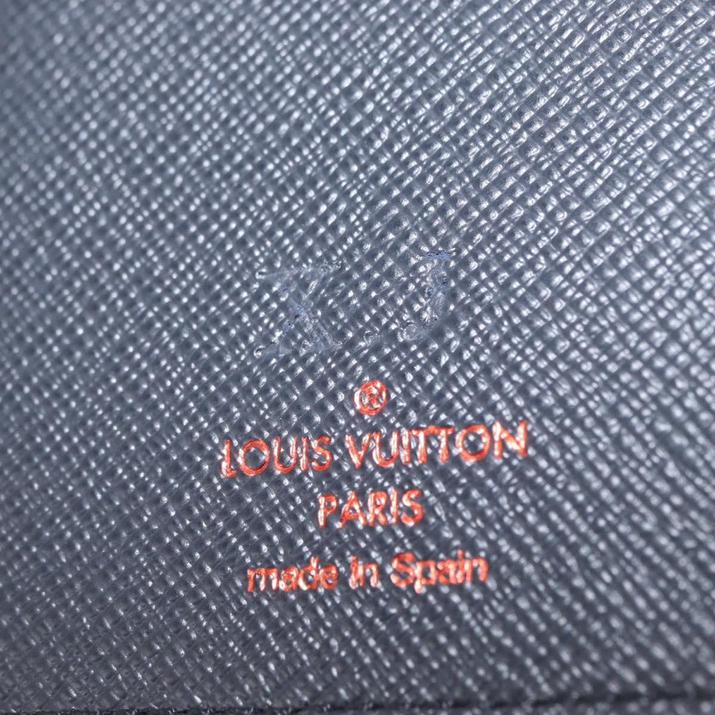 Louis Vuitton Brazza Long Bifold Wallet Monogram Comics Navy Canvas Wallets Accessory (Pre-Owned)