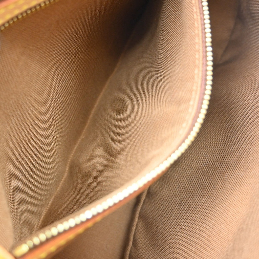 Louis Vuitton Sologne Handbag Monogram Canvas Brown Canvas Shoulder Bag Bag (Pre-Owned)