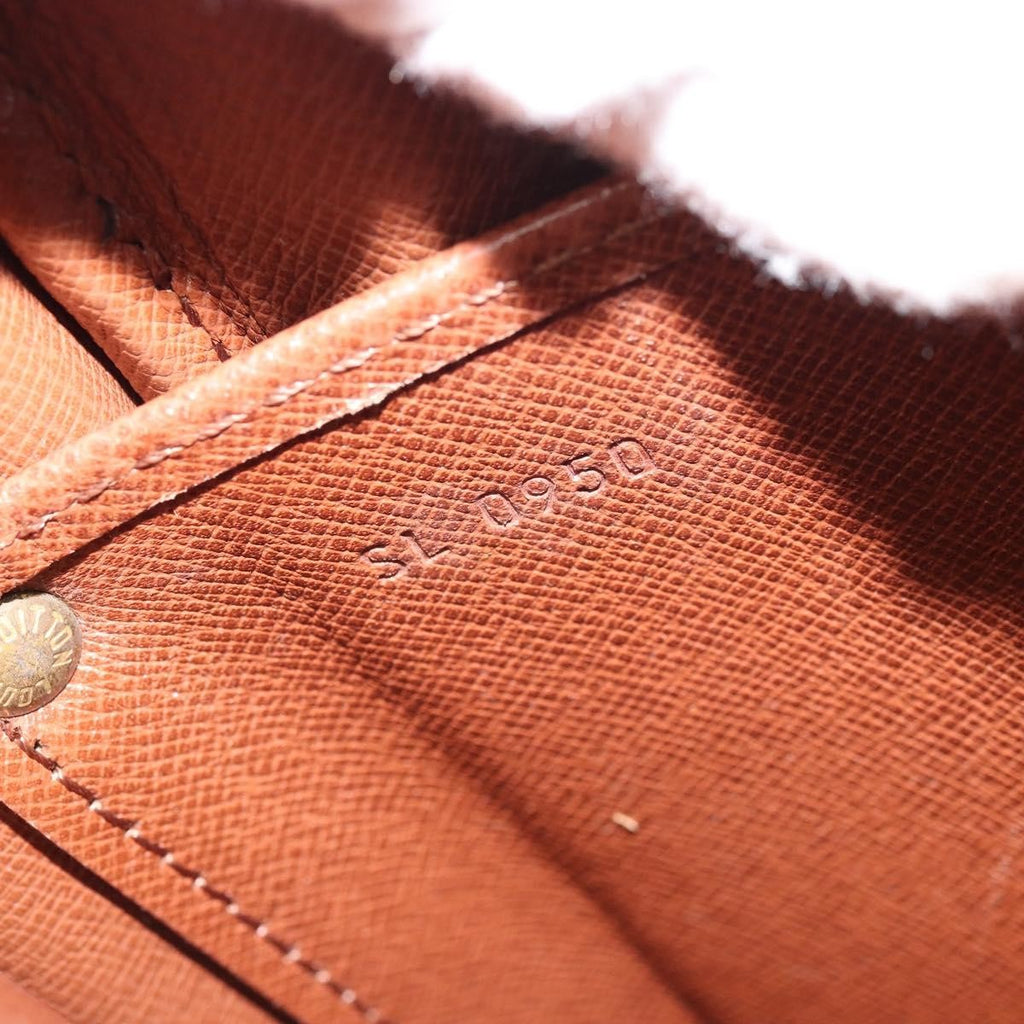Louis Vuitton Cartouchiere Handbag Monogram Canvas Brown Canvas Shoulder Bag Bag (Pre-Owned)