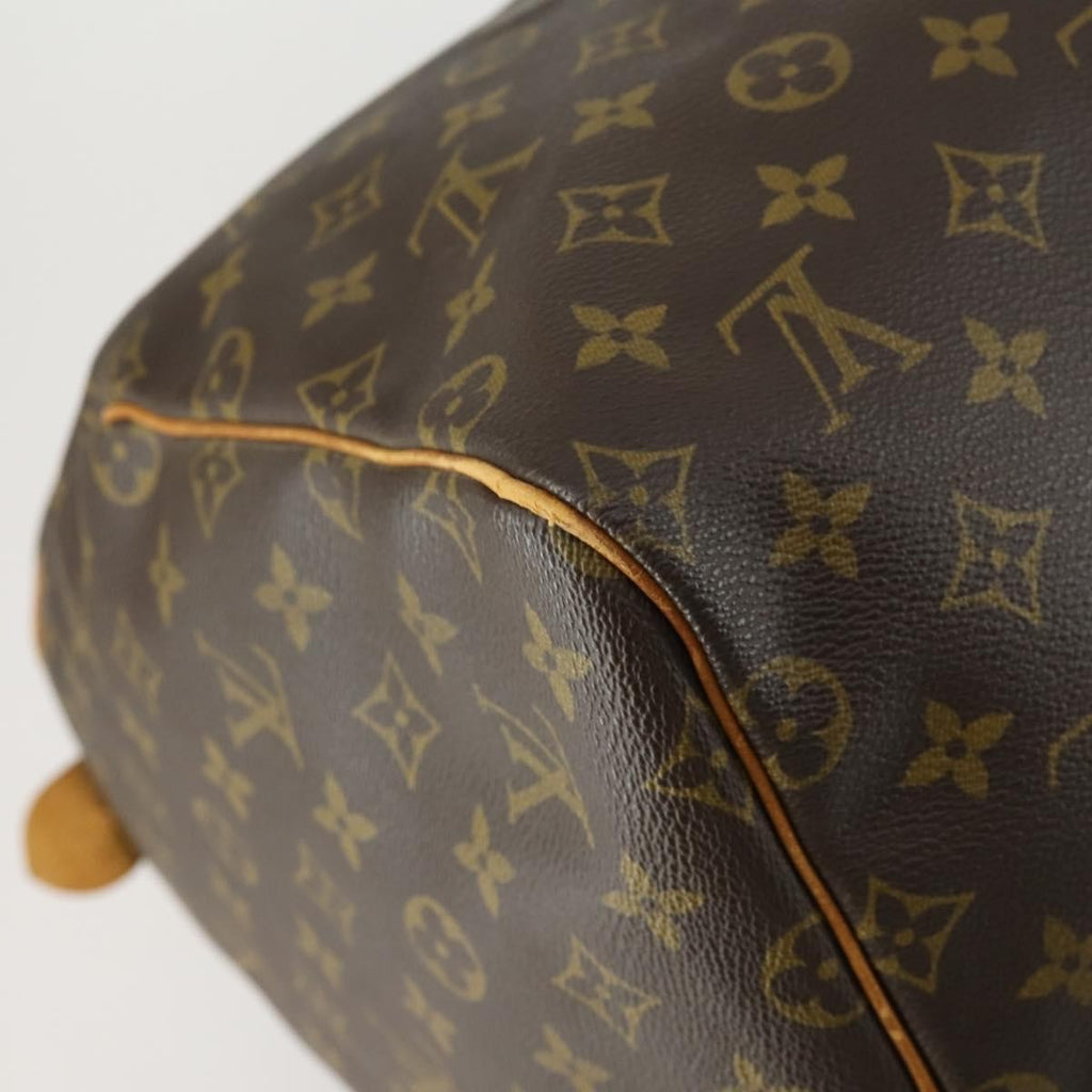 Louis Vuitton Keepall Bag Monogram Canvas Brown Canvas Travel Bag Bag (Pre-Owned)