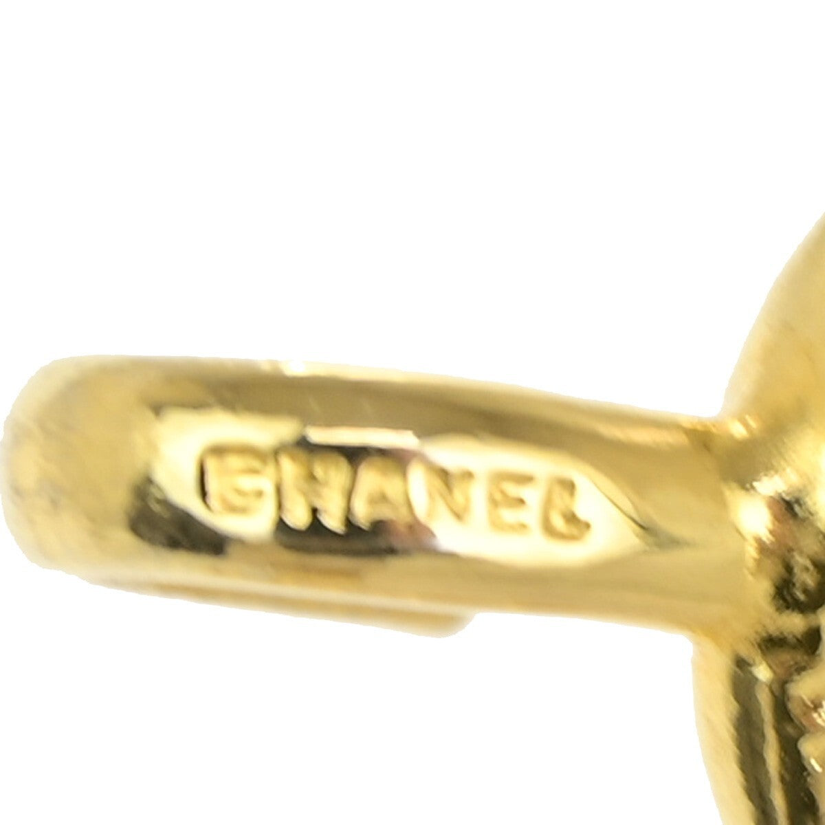 Chanel Cc Chunky Chain-Link Belt Gold-Plated Gold Gold_Plated Accessory (Pre-Owned)