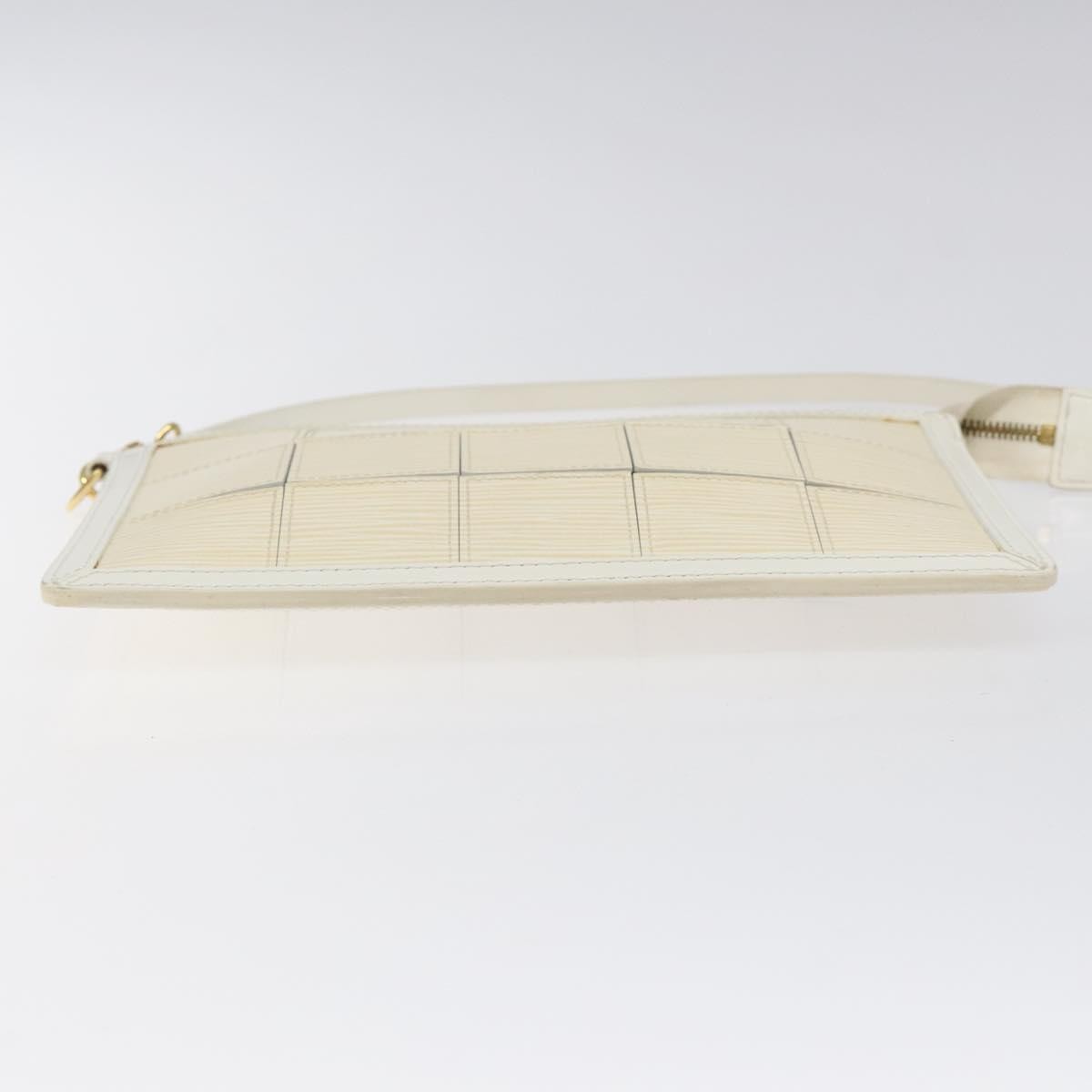 Louis Vuitton Delmonico Pochette Stretch Epi Leather Beige Leather Clutche & Pouche Bag (Pre-Owned)