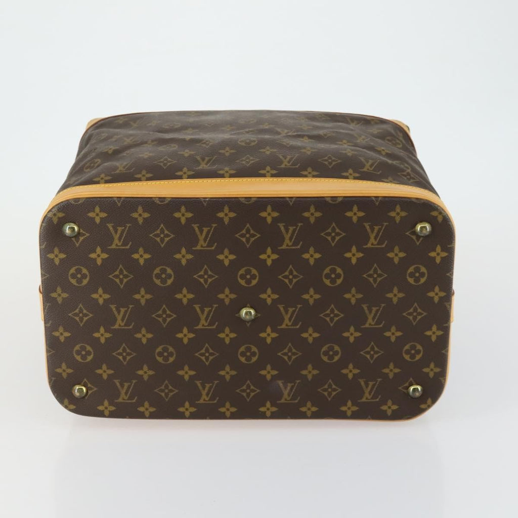 Louis Vuitton Cruiser Handbag Monogram Canvas Brown Canvas Travel Bag Bag (Pre-Owned)