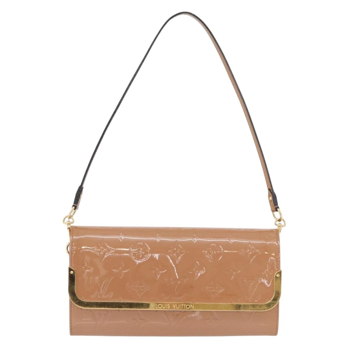 Louis Vuitton Rossmore Handbag Monogram Vernis Pink Patent_Leather Shoulder Bag Bag (Pre-Owned)