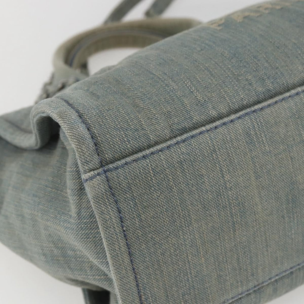 Chanel Deauville Nm Tote Denim Blue Denim_Jeans Tote Bag Bag (Pre-Owned)