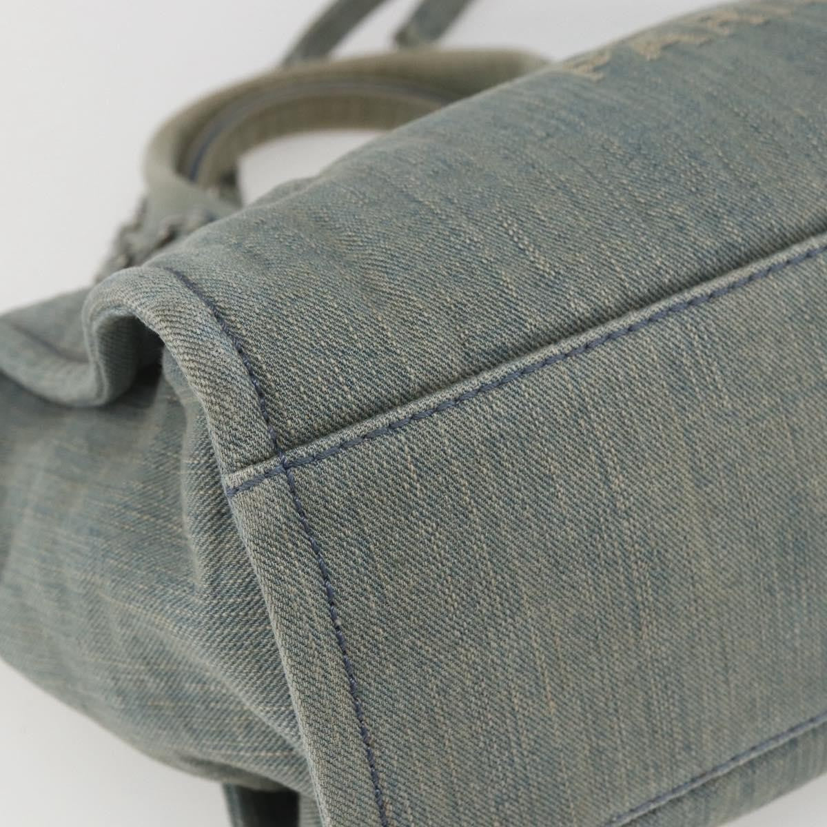 Chanel Deauville Nm Tote Denim Blue Denim_Jeans Tote Bag Bag (Pre-Owned)