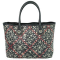 Chanel Optic Coco Tote Printed Coated Canvas With Caviar Multicolour Canvas Tote Bag Bag (Pre-Owned)
