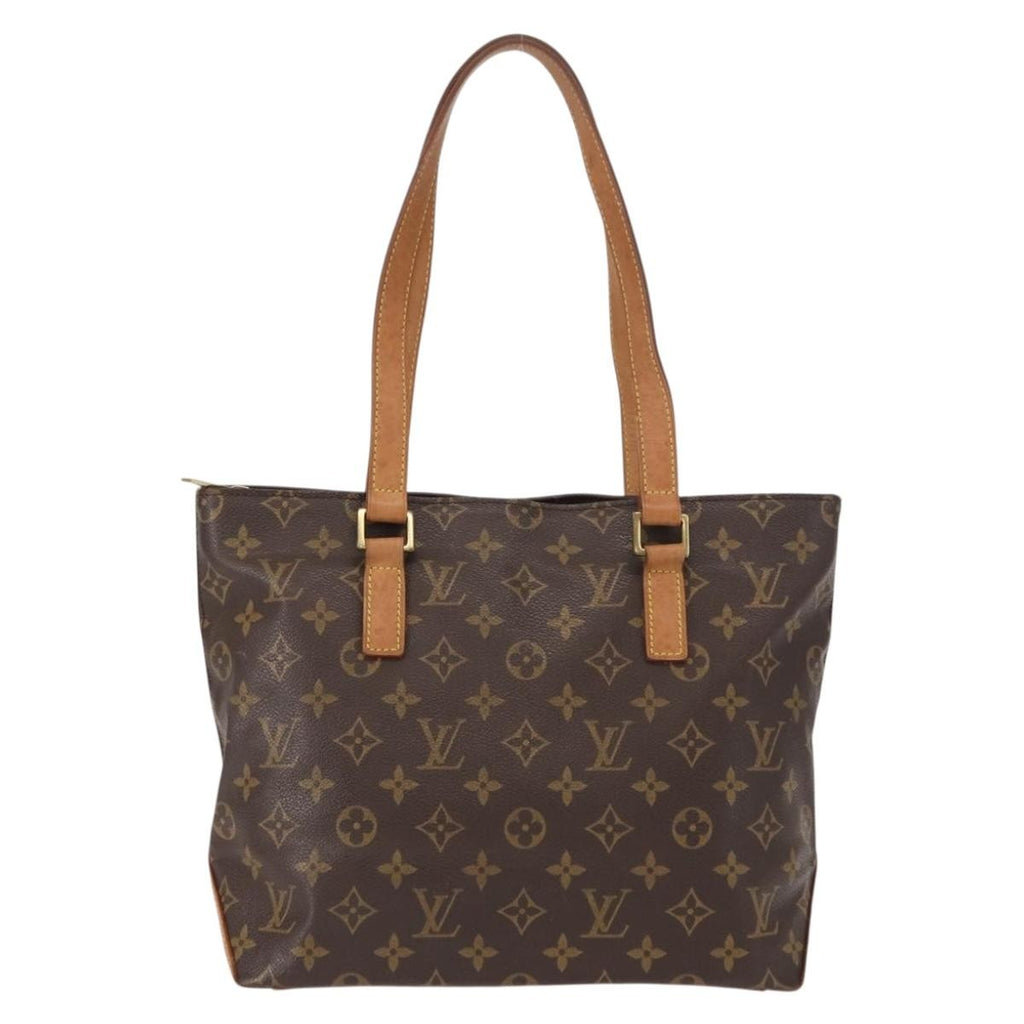 Louis Vuitton Cabas Mezzo Monogram Canvas Brown Canvas Tote Bag Bag (Pre-Owned)