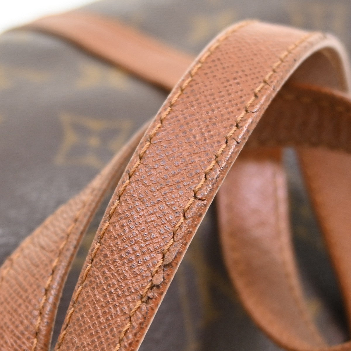 Louis Vuitton Papillon Handbag Monogram Canvas Brown Canvas Handbag (Pre-Owned)