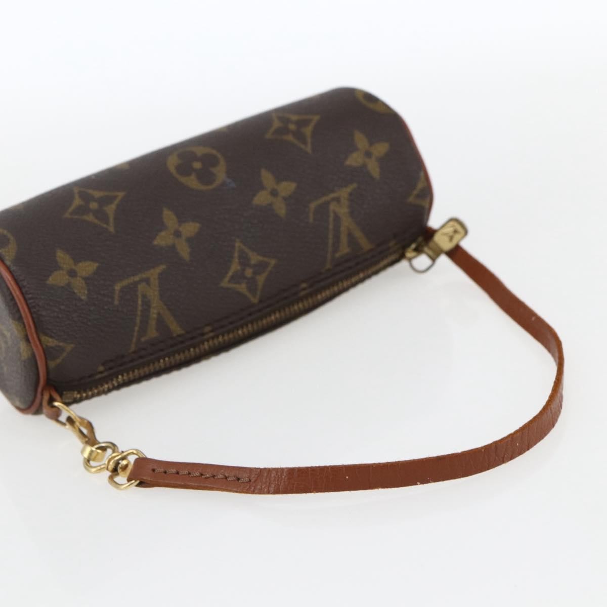 Louis Vuitton Papillon Pochette Monogram Canvas Brown Canvas Clutche & Pouche Bag (Pre-Owned)