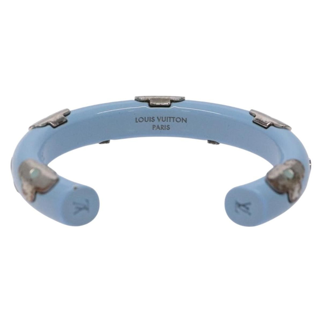 Louis Vuitton Daily Monogram Bracelet Metal Blue Metal Bracelet Jewelry (Pre-Owned)