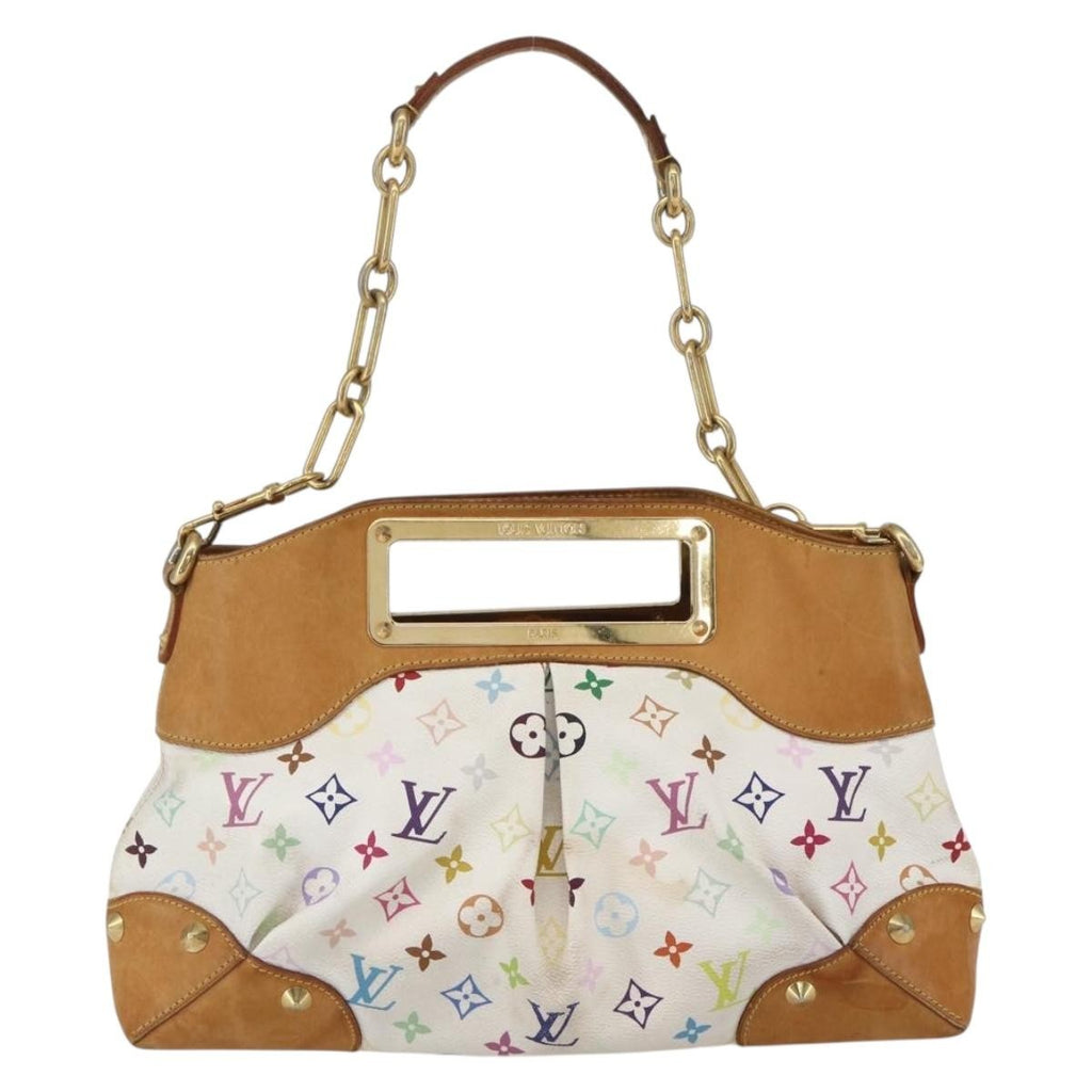 Louis Vuitton Judy Handbag Monogram Multicolor Multicolour Canvas Handbag (Pre-Owned)
