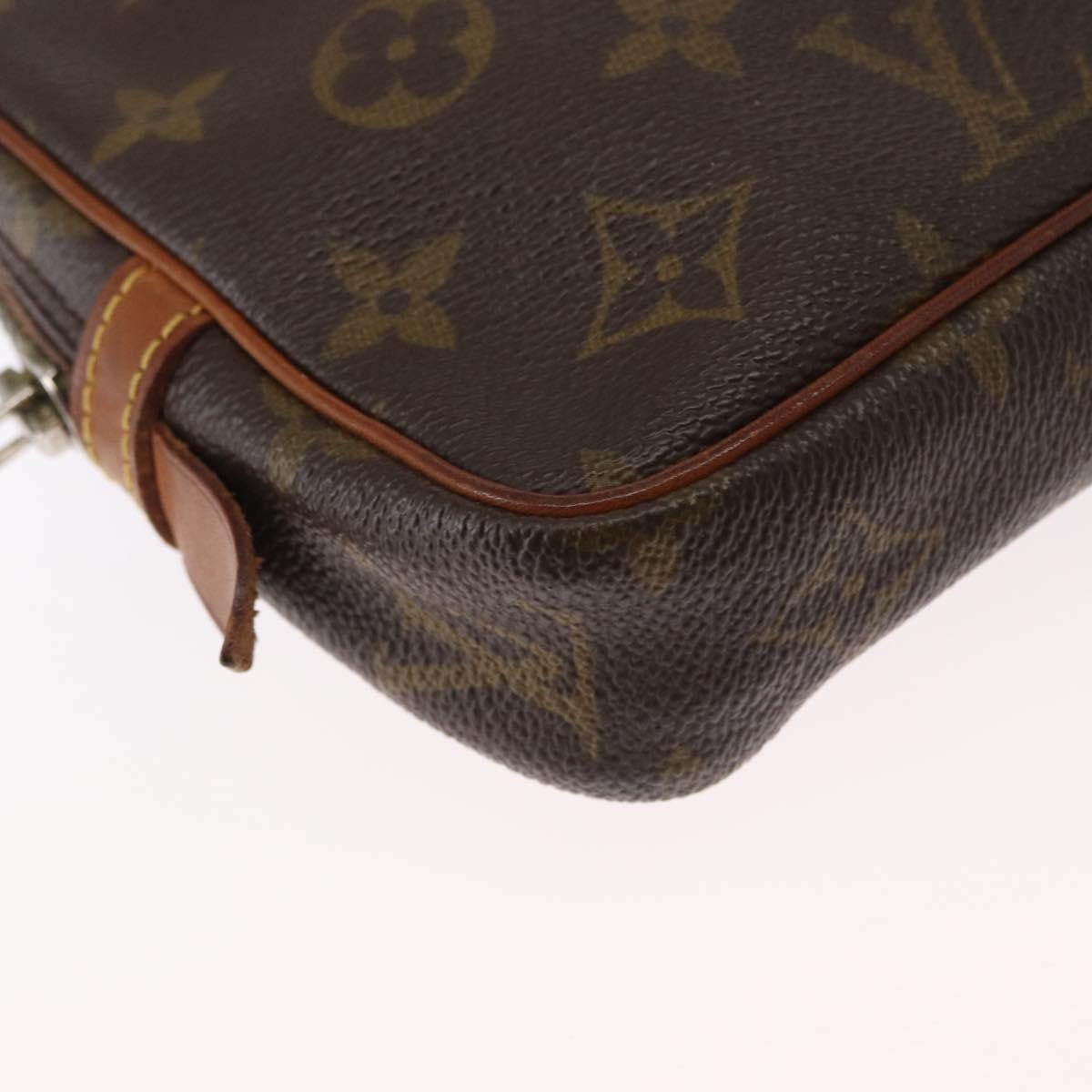Louis Vuitton Pochette Marly Bandouliere Bag Monogram Canvas Brown Canvas Shoulder Bag Bag (Pre-Owned)