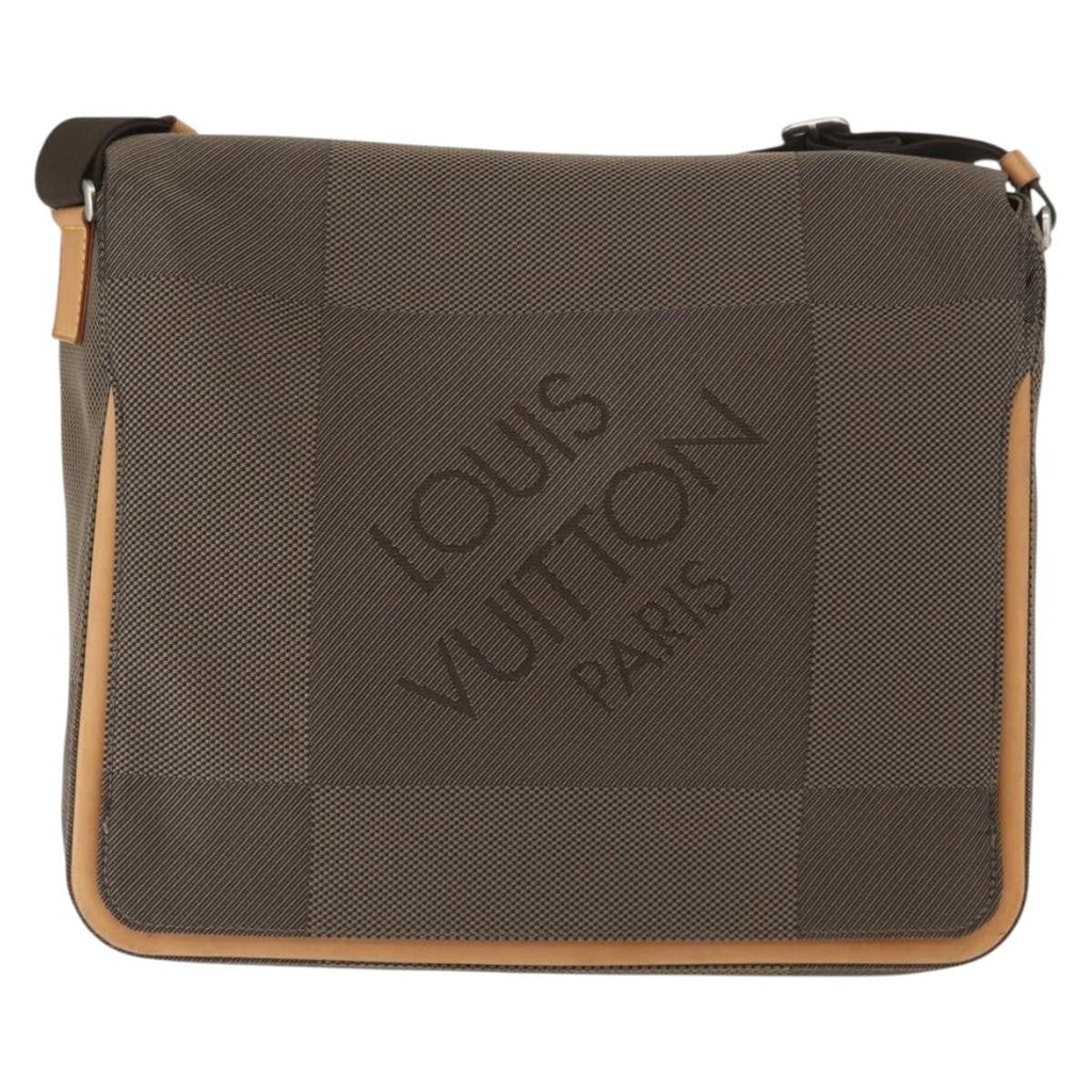 Louis Vuitton Terre Messenger Bag Damier Geant Canvas Brown Canvas Shoulder Bag Bag (Pre-Owned)