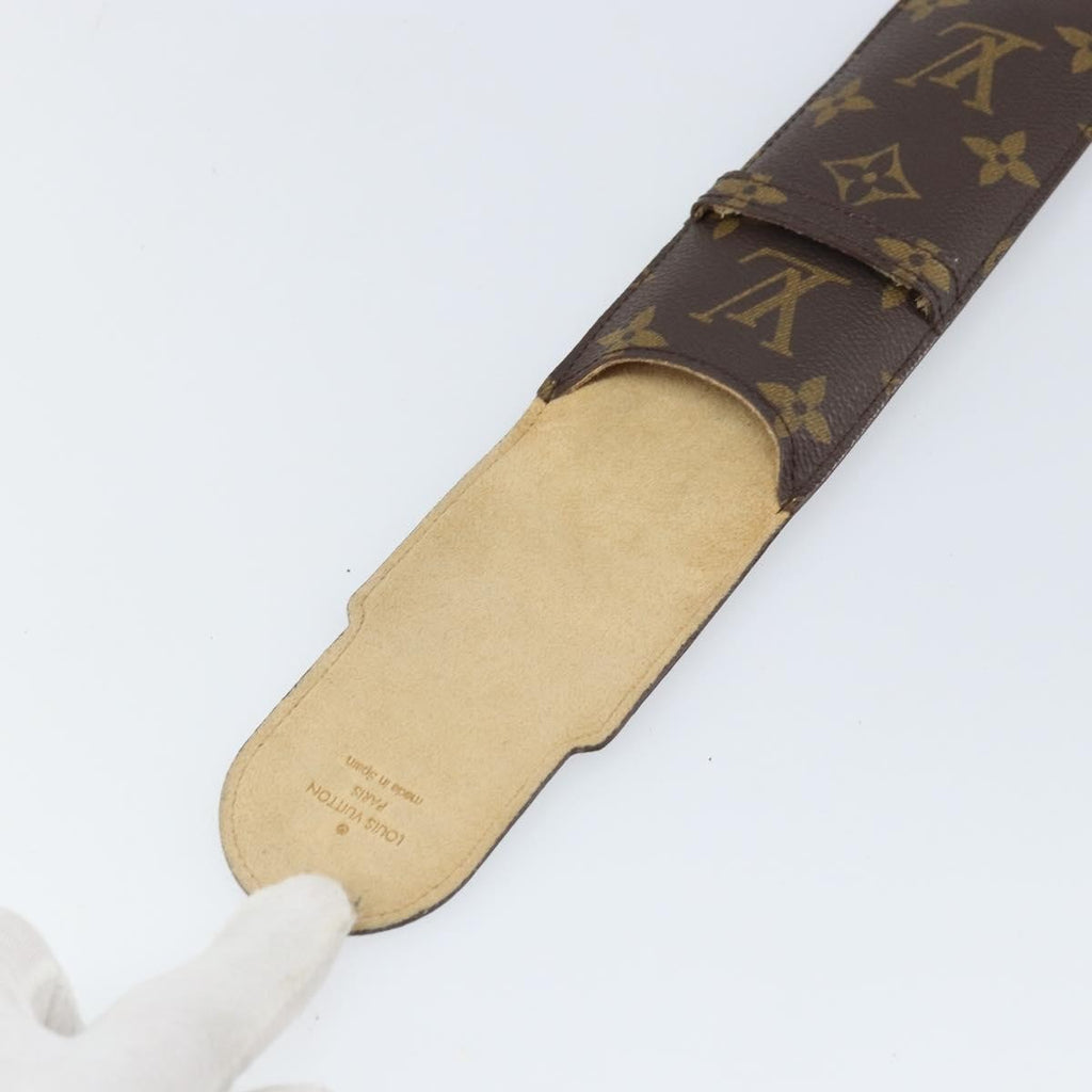 Louis Vuitton Etui À Stylo Canvas Brown Canvas Clutche & Pouche Bag (Pre-Owned)