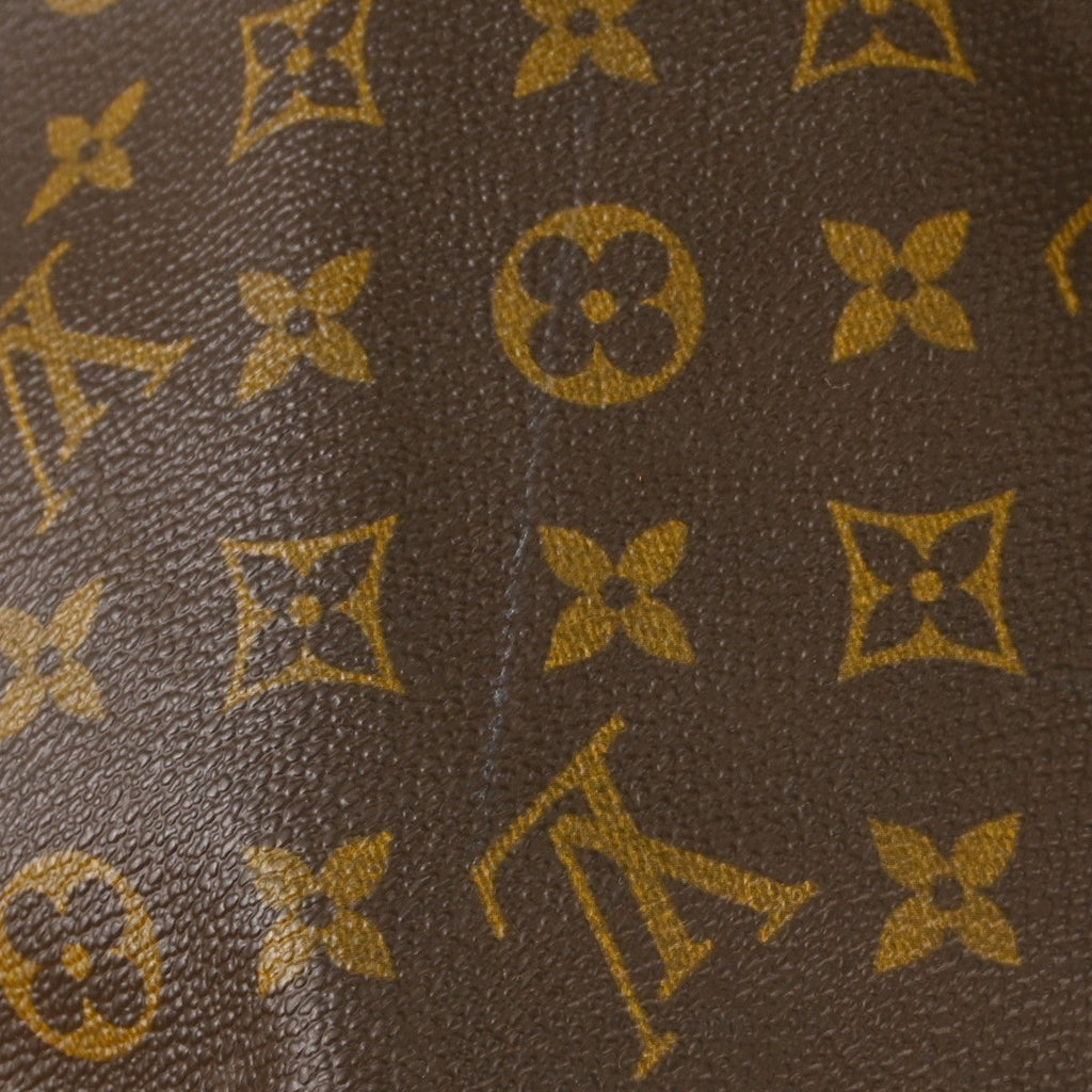 Louis Vuitton Keepall Bag Monogram Canvas Brown Canvas Travel Bag Bag (Pre-Owned)