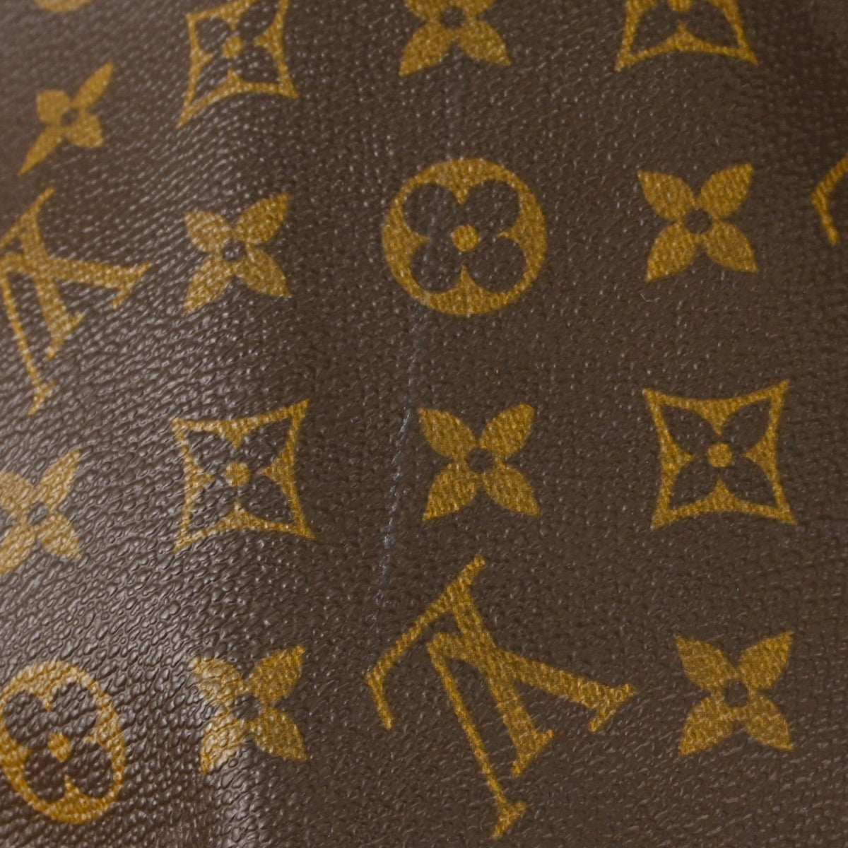 Louis Vuitton Keepall Bag Monogram Canvas Brown Canvas Travel Bag Bag (Pre-Owned)