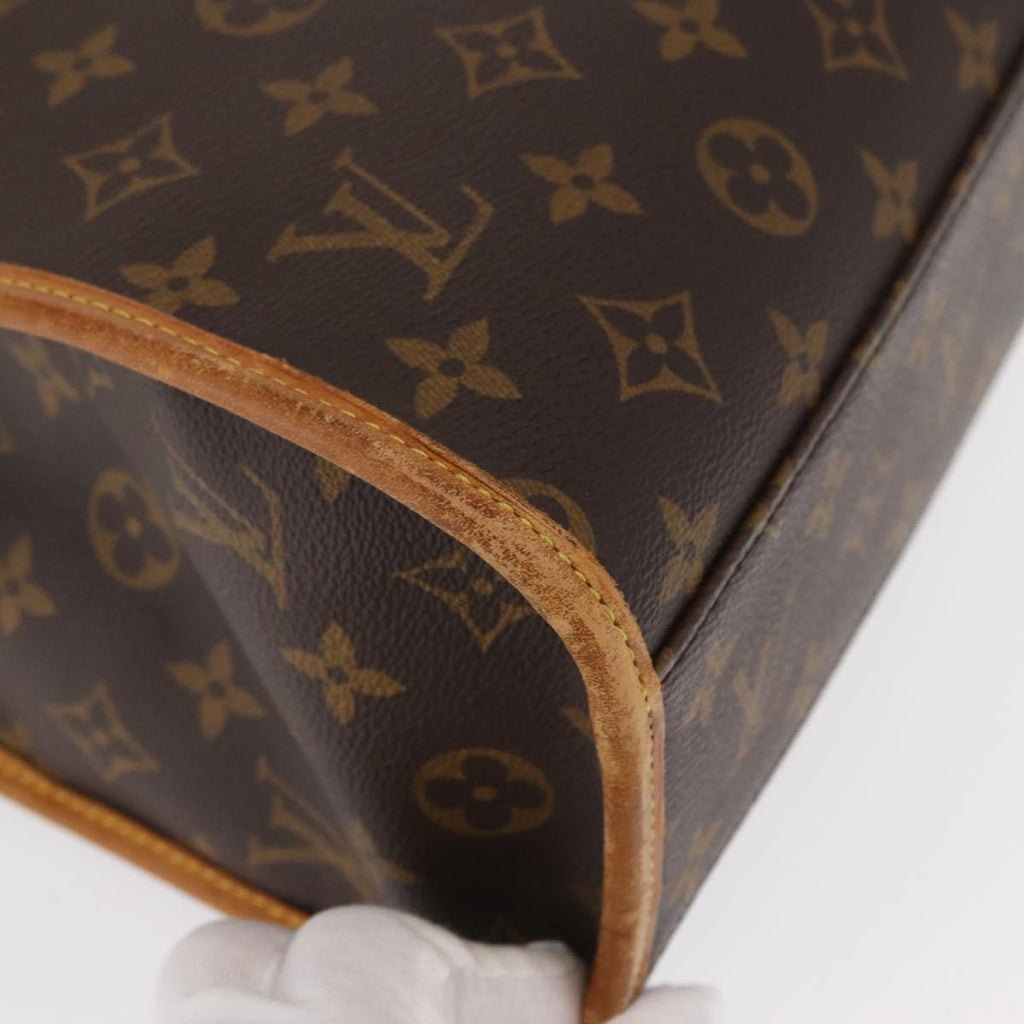 Louis Vuitton Beverly Briefcase Monogram Canvas Brown Canvas Briefcase Bag (Pre-Owned)