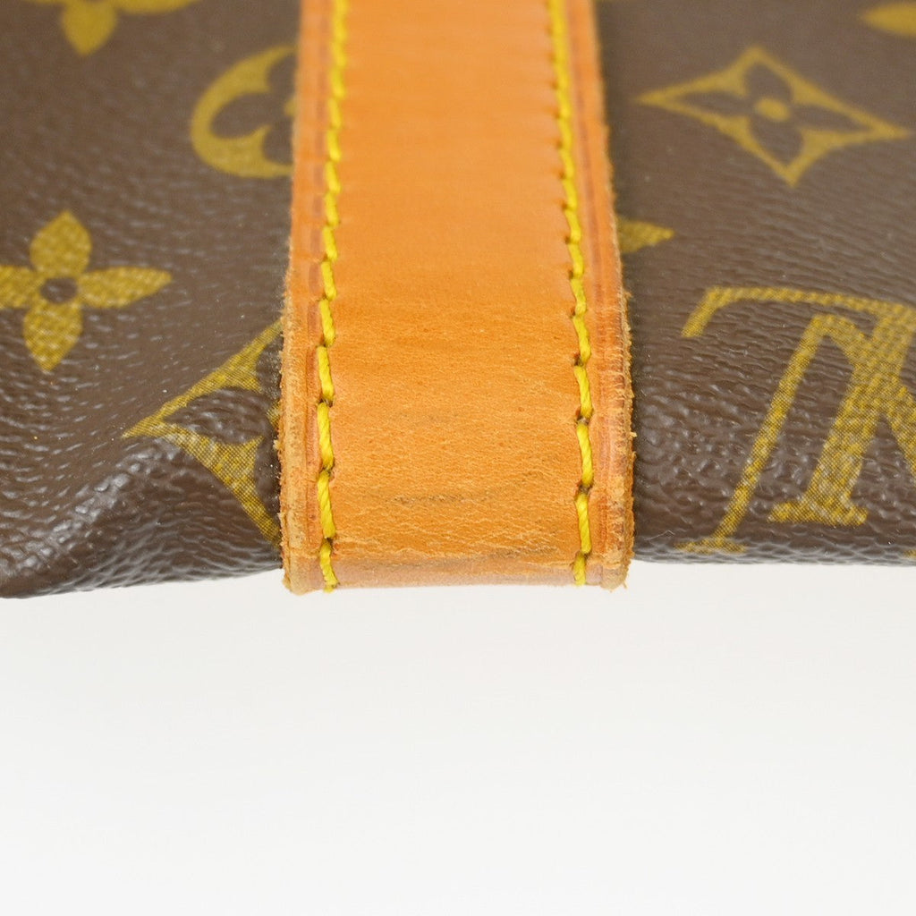 Louis Vuitton Keepall Bag Monogram Canvas Brown Canvas Travel Bag Bag (Pre-Owned)
