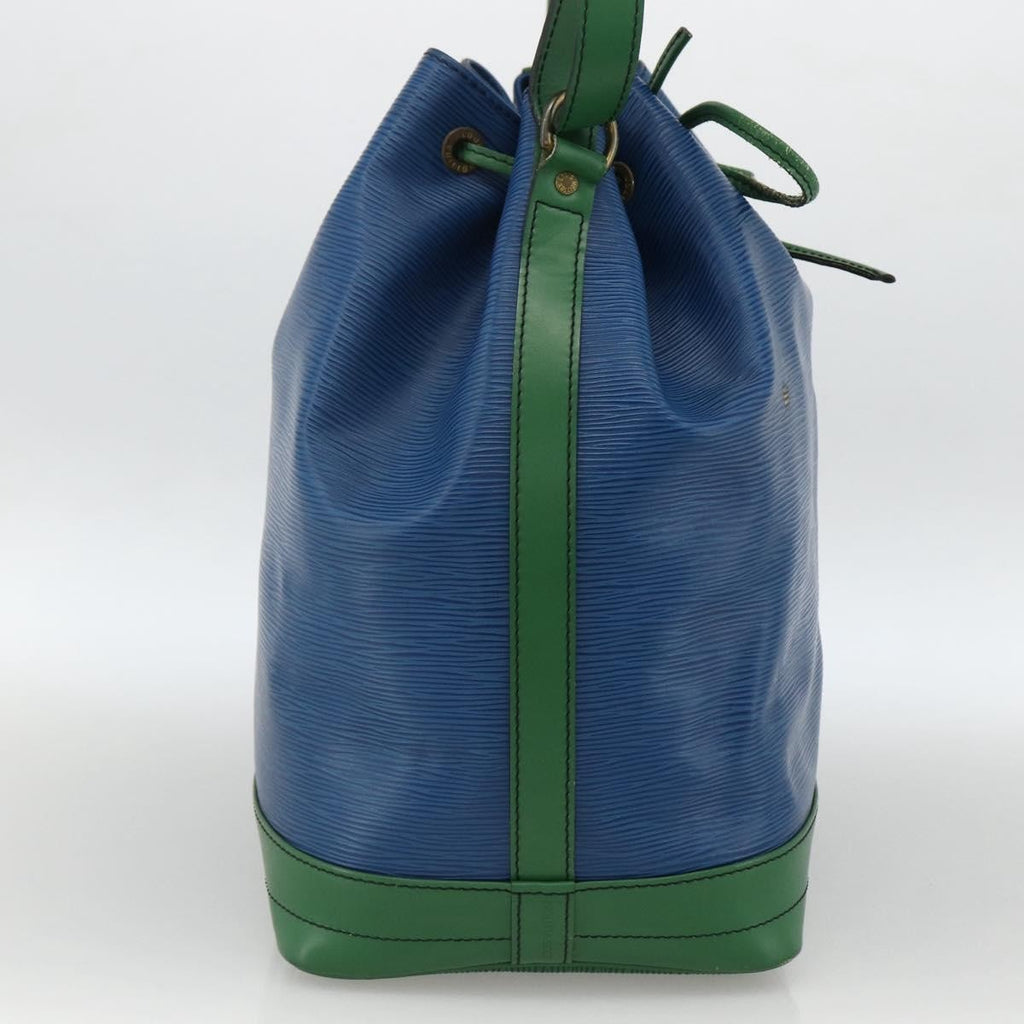 Louis Vuitton Bicolor Noe Handbag Epi Leather Blue Leather Shoulder Bag Bag (Pre-Owned)