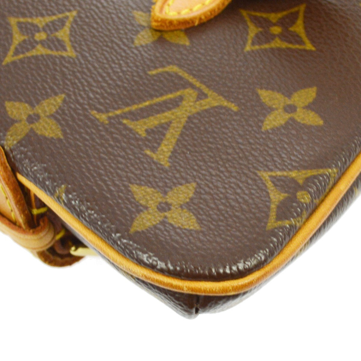 Louis Vuitton Marelle Waist Bag Monogram Canvas Brown Canvas Clutche & Pouche Bag (Pre-Owned)