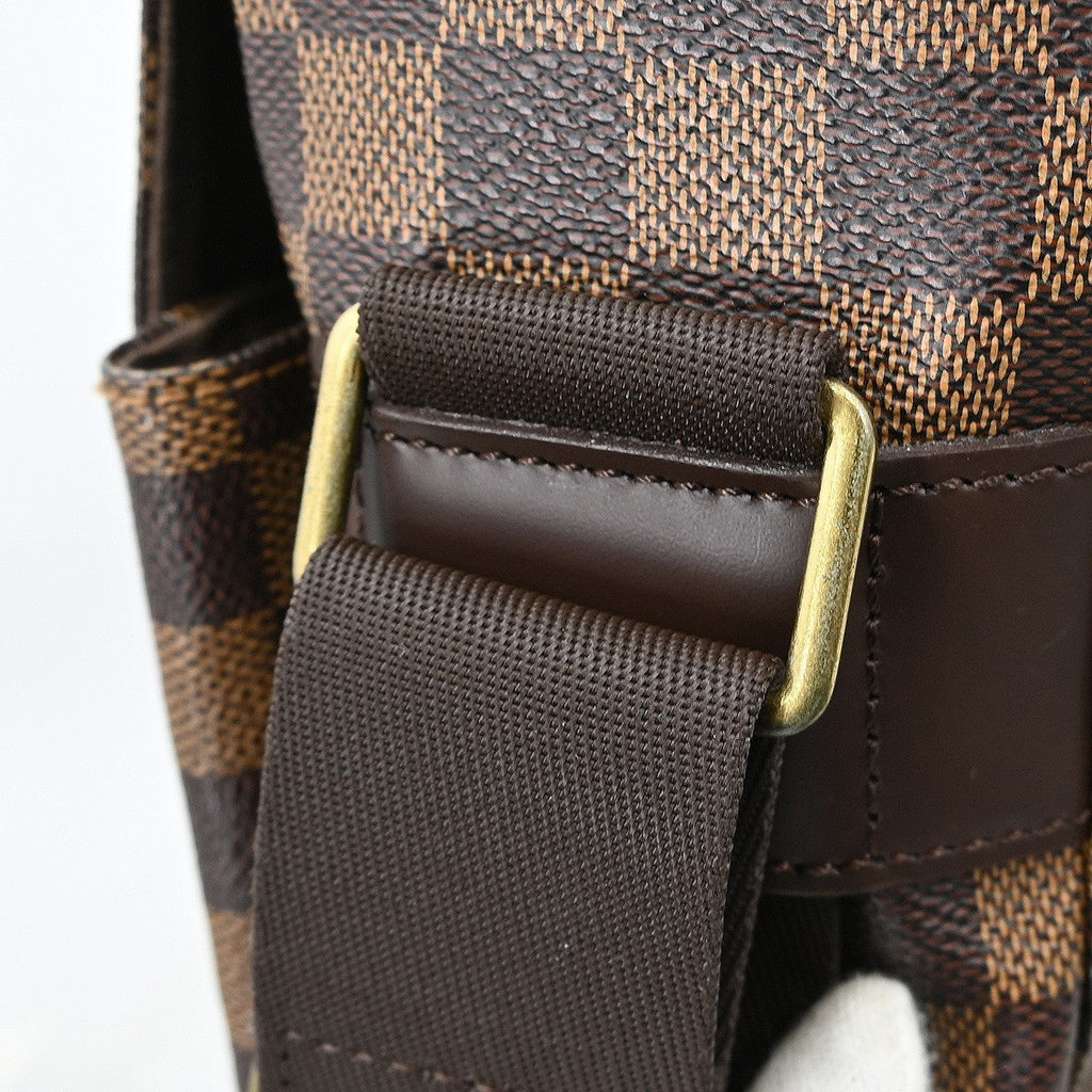 Louis Vuitton Broadway Bag Damier Brown Canvas Briefcase Bag (Pre-Owned)