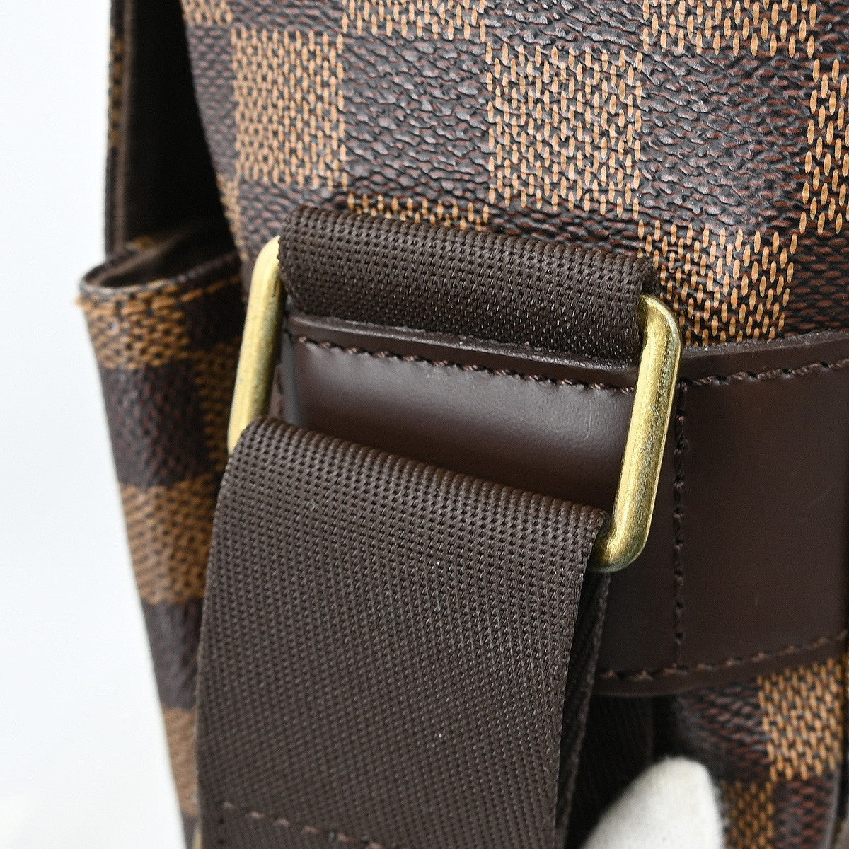 Louis Vuitton Broadway Bag Damier Brown Canvas Briefcase Bag (Pre-Owned)