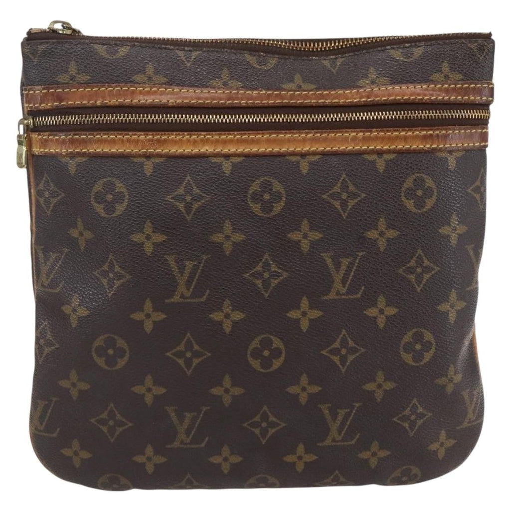 Louis Vuitton Bosphore Pochette Monogram Canvas Brown Canvas Shoulder Bag Bag (Pre-Owned)