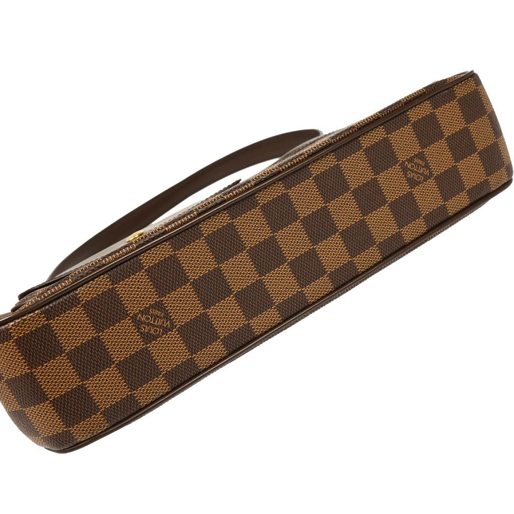 Louis Vuitton Aubagne Bag Damier Brown Canvas Handbag (Pre-Owned)