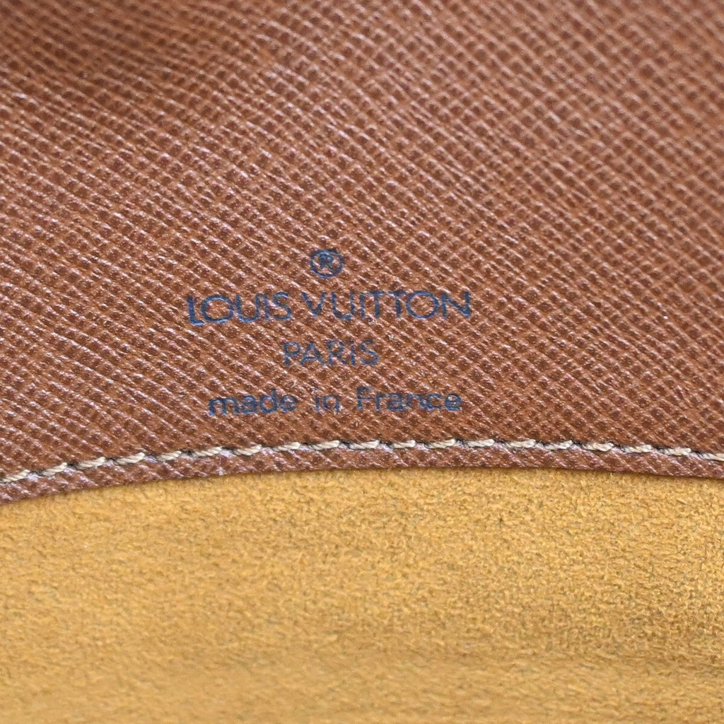 Louis Vuitton Musette Handbag Monogram Canvas Brown Leather Shoulder Bag Bag (Pre-Owned)