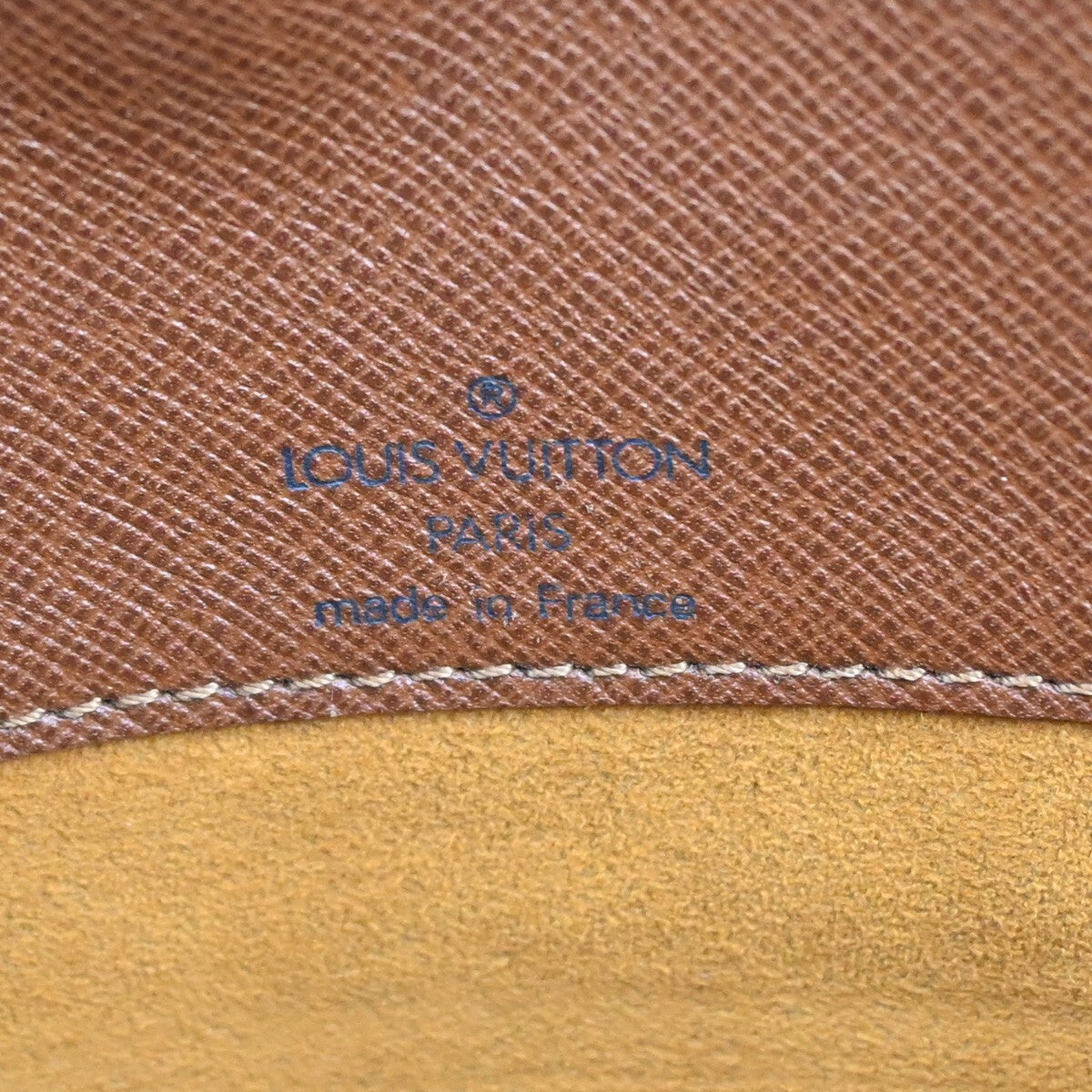 Louis Vuitton Musette Handbag Monogram Canvas Brown Leather Shoulder Bag Bag (Pre-Owned)