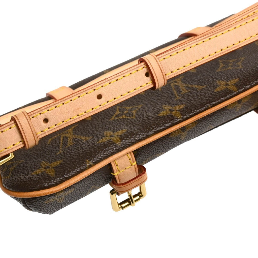 Louis Vuitton Marelle Waist Bag Monogram Canvas Brown Canvas Clutche & Pouche Bag (Pre-Owned)
