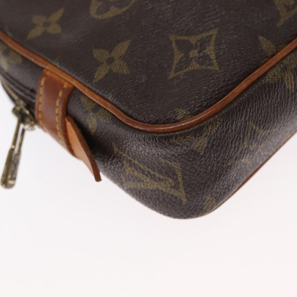 Louis Vuitton Pochette Marly Bandouliere Bag Monogram Canvas Brown Canvas Shoulder Bag Bag (Pre-Owned)