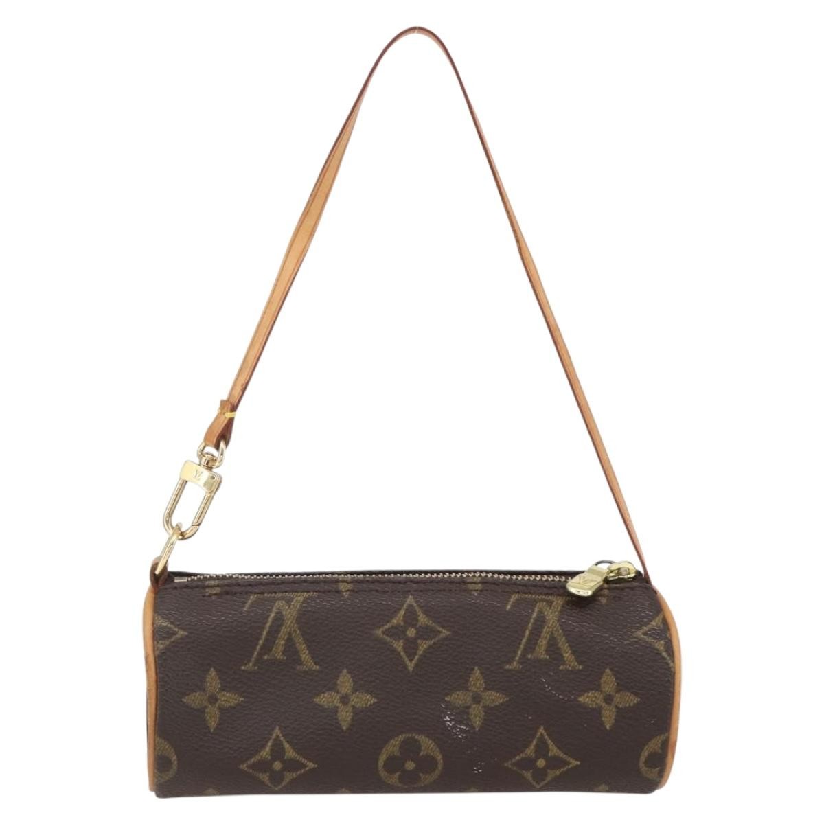 Louis Vuitton Papillon Pochette Monogram Canvas Brown Canvas Clutche & Pouche Bag (Pre-Owned)