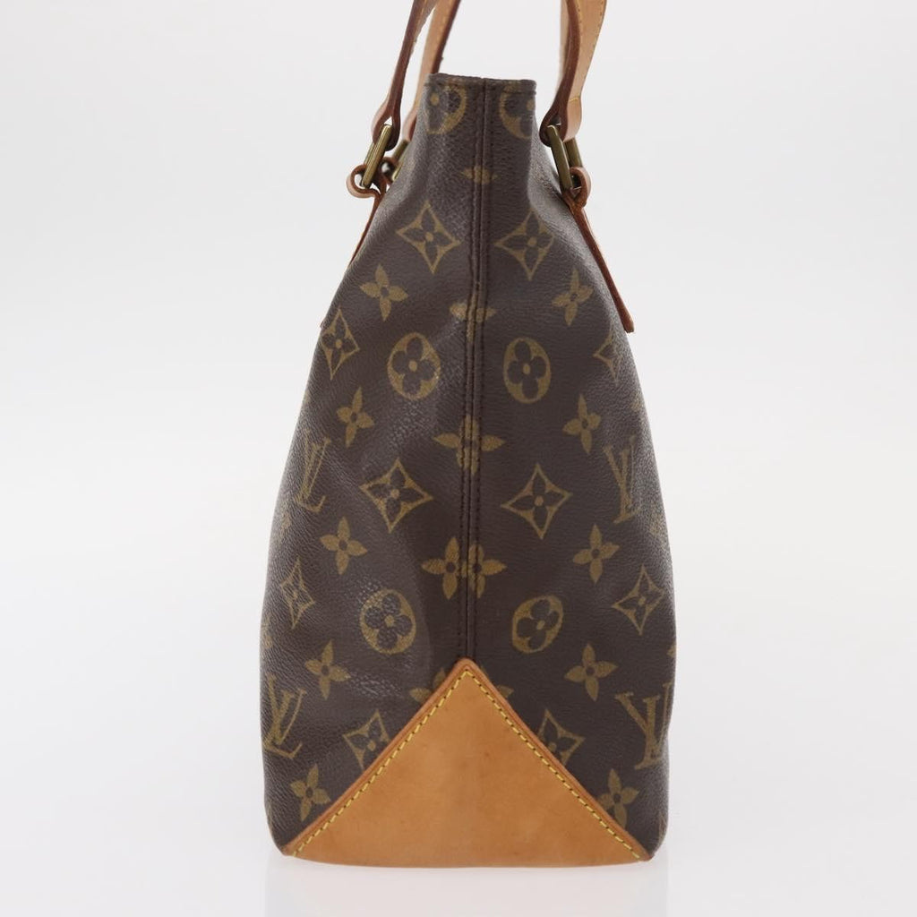 Louis Vuitton Cabas Mezzo Monogram Canvas Brown Canvas Tote Bag Bag (Pre-Owned)