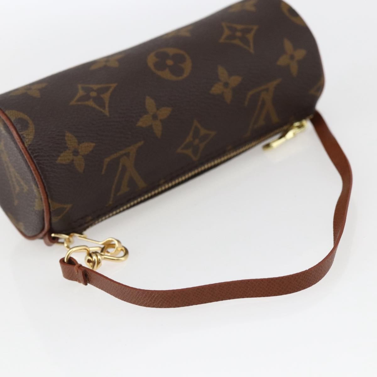 Louis Vuitton Papillon Pochette Monogram Canvas Brown Canvas Clutche & Pouche Bag (Pre-Owned)