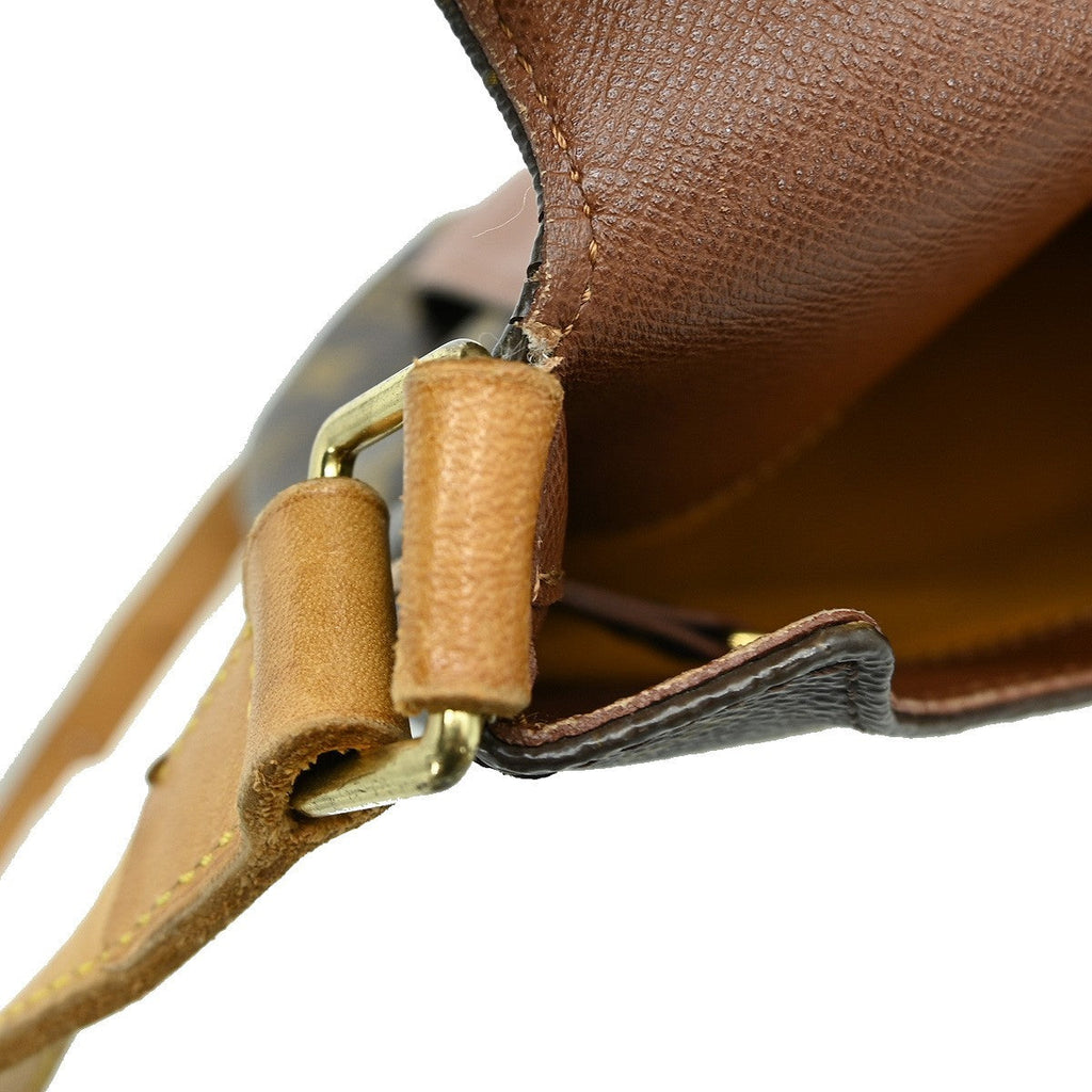 Louis Vuitton Musette Salsa Handbag Monogram Canvas Brown Canvas Shoulder Bag Bag (Pre-Owned)